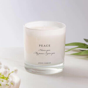 Peace I Give You Candle