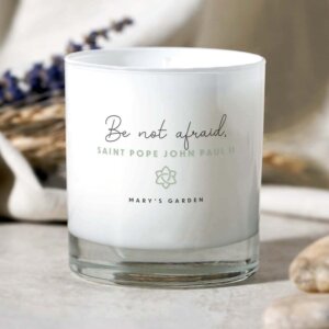 Be Not Afraid Candle